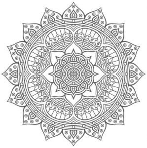 Resilience Mandala Worksheet